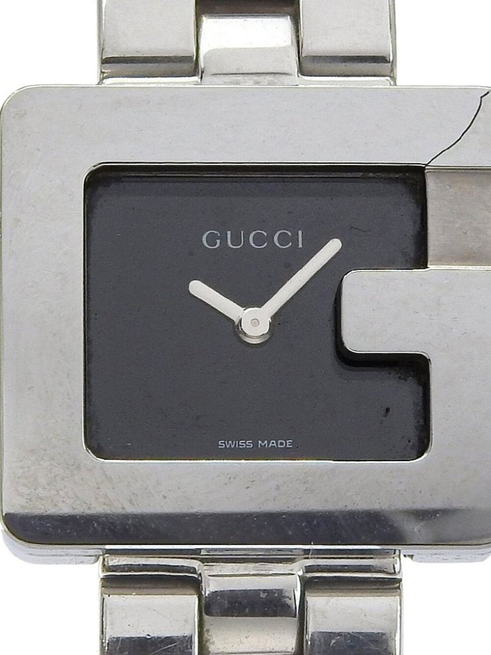 GUCCI Watches 3600L blackDial Stainless Steel Quartz Analog display Women - Picture 8 of 13